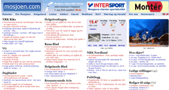 Desktop Screenshot of mosjoen.com